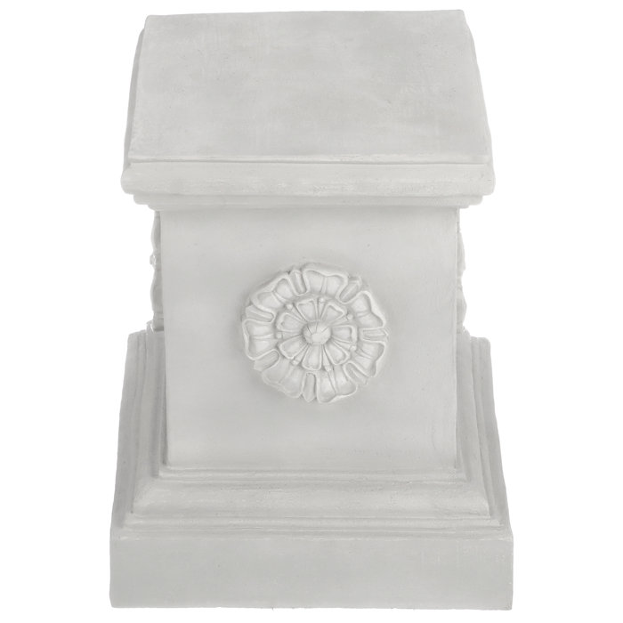 Design Toscano English Rosette Pedestal & Reviews Wayfair